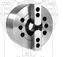 lathe power chuck OPTK 2-Jaw series Buck Chuck Company