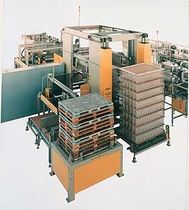 layer palletizer  Ouellette Machinery Systems