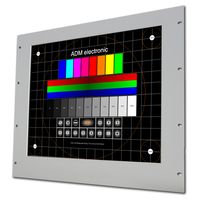 LCD monitor for 19�� rack 10" - 19", rack mounting ADM electronic GmbH