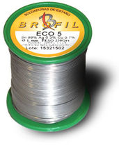 lead-free soldering wire ECO 5 Sn99Ag0.3Cu0.7 Broquetas