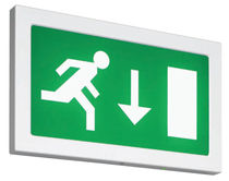 LED safety lighting: emergency exit Britesign 2 Cooper Lighting and Safety
