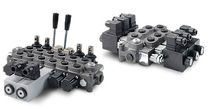 lever operated directional control valve 3/8 - 3/4", 275 psi Galtech Oleodinamica