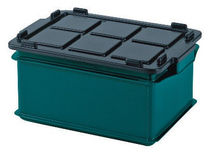 lid stacking nesting container 447 x 314 x 200 mm | Delta 20 INTERBOX