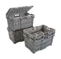 lidded crate  Rehrig Pacific Company