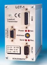 load cell amplifier-transmitter RS232 / RS485 | LCT-1 ERDE-Elektronik AB