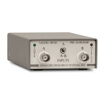 lock-in voltage amplifier max. 7 V pp | SR550  Stanford Research Systems