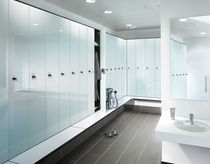 locker with Z shaped door S 7000 Prefino C+P Moebelsysteme