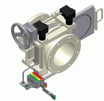 locking device for line blind valve LDL Netherlocks