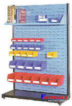 louvre panel with storage bins  nanjing faithdale logistics equipment