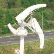 low power wind turbine AECWIND 3D 100 Allis Electric