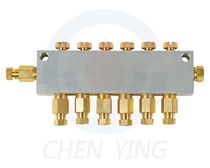 lubricant distributor for single line centralized lubrication system  Changhua Chen Ying Oil Machine Co., Ltd.