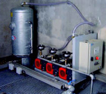 lubricated rotary vane pump vacuum unit max. 2 x 345 m3/h  MIL'S