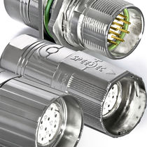 M23 circular signal connector max. 20 A, 160 V (AC/DC) | 623 series, M23 INTERCONTEC