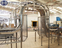 magnetic belt conveyor for cans  HYBERNYA Industrial, S.A. de C.V.