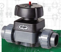 manual handwheel diaphragm valve DN 15 - 100, max. 10 bar | VM-PVC series FIP - Formatura Iniezione Polimeri