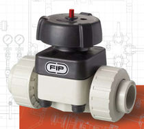 manual handwheel diaphragm valve DN 15 - 100, max. 10 bar | VM PP-H series FIP - Formatura Iniezione Polimeri