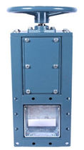 manual knife gate valve for bulk products 150 - 300 mm | SL series Anval Valves