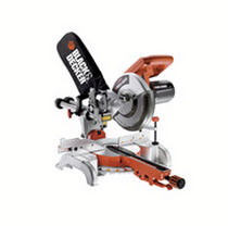 manual miter saw with sliding unit 4 800 rpm | SMS400 Black & Decker