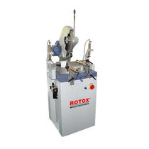 manual miter saw with sliding unit &oslash; 350 mm | EGS 310 ROTOX GmbH