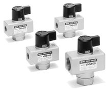 manually operated pneumatic valve 1/4 -3/8" | EVHS*0 SMC 