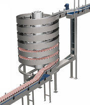mass flow spiral chain conveyor 800 - 2 000 p/mim Ryson