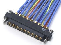 military-grade rectangular connector MIL-DTL-55302F, BS-9525-F0033, Special PPS UL94-V0 Nicomatic