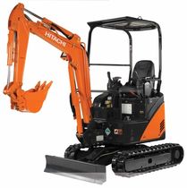 mini-crawler excavator 4 173 lb (1 893 kg), 14.8 hp (11 kW) | ZX17U-2 Deere-Hitachi Construction Machinery