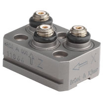 miniature triaxial piezoelectric accelerometer 3  pC/g, 1 - 8 000 Hz |  4326-A/4326-A-001 Bruel and Kjaer