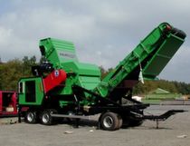 mobile crushing plant max. 40 t/h | HSZM 1600 Holzzerkleinerungs- und F&Atilde;&para;rdertechnik GmbH
