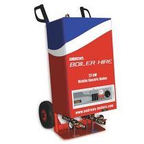 mobile hot water electric boiler 22 - 500 kW Andrew Sykes
