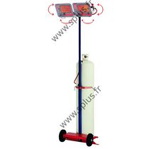 mobile infrared gas heater 2 800 - 8 600 kW | GT 19 CA / GT 28 CA S.PLUS