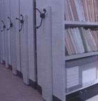 mobile office shelving  Umega AB