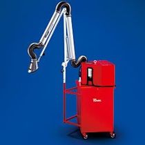 mobile welding fume filter extractor with extraction arm  RUWAC