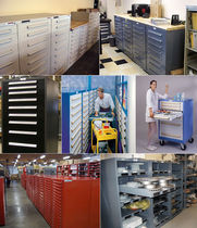 modular drawer cabinet 22" 30" 36" 45" EQUIPTO