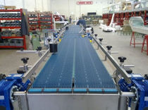 modular plastic belt conveyor  Virginio nastri
