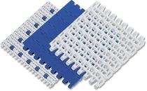 modular plastic conveyor belt max. 500 lbs, max. 375 ft/min | FLEXTRAC QC Industries
