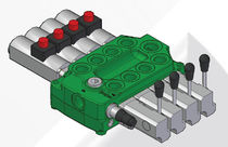 monoblock hydraulic directional spool valve 60 l/min, 350 bar | VDM6 series SALAMI