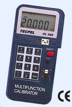 multi-function portable calibrator 0 - 24 mA, 0 - 100 mV | CL-325   Tecpel  Co., Ltd.