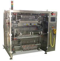 multi-lane V-FFS stickpack bagging machine for liquids HBV4D Masek, Rudolf - packaging and processing machinery