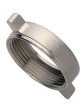 nickel plated brass lock nut DN 25 - 50 | 206 series Morsello Inox srl