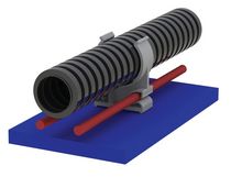 nylon pipe/cable clamp PDC/PDCBH series RICHCO