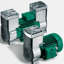 oil free reciprocating compressor (stationary) max. 195 l/min, max. 10 bar | KK70 series DURR TECHNIK