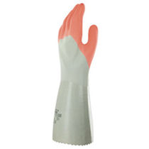 oil resistant protective cotton gloves with PVC coating Multitop COMASEC