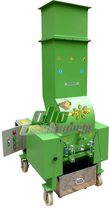one shaft shredder (plastic, wood, glass, paper, cardboard, rubber) 180 - 360 kg/h | ETCR75 Oliotechnology