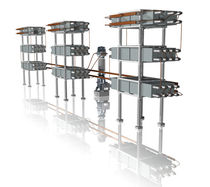 open rack shunt capacitor bank QBANK ABB High Voltage Products