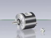 optical absolute single turn rotary encoder 22 bit, &oslash; 11 mm, IP55, SSI | AMG 75   Baumer H&uuml;bner