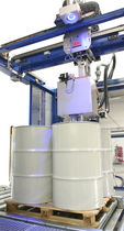 pallet drum liquid filling machine (automatic) max. 40 drums/hour, 60 - 1000 L PACK'R