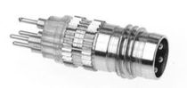 panel mount circular connector M8, 4 A | TLC08M Alcortek srl