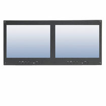 panel mount industrial LCD monitor 2 x 10.4" | PMM4102  BSI Computer