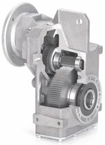 parallel shaft helical shaft mounted gear reducer  HYDROMEC